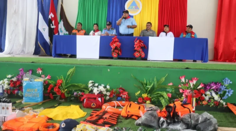 Triángulo Minero, Mulukukú, Paiwas, SINAPRED, entrega, equipamiento, equipo derescate, brigada de rescates,