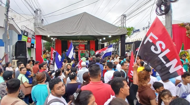 nicaragua, fsln, chinandega, insurreccion popular, 47 aniversario,