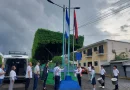 todos san jacinto, juigalpa, chontales, nicaragua, banderas izadas nacionales, mined nicaragua