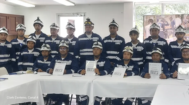 nicaragua, cruz blanca, curso de rescate, defensa civil