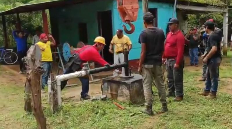 estación de bombeo, enacal, agua potable, alcaldía de masaya, nicaragua