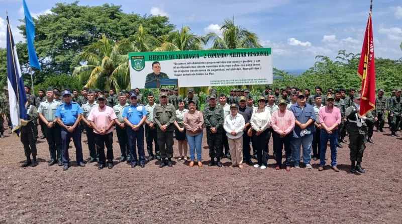 Chinandega, ascenso militar, 46 aniversario, Ejército de Nicaragua,