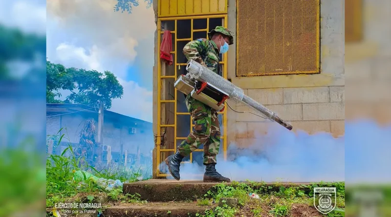 jornada de fumigación, Ejército de Nicaragua, Caribe Sur,
