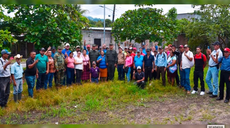 ejército de nicaragua, autoridades municipales, productores de jinotega