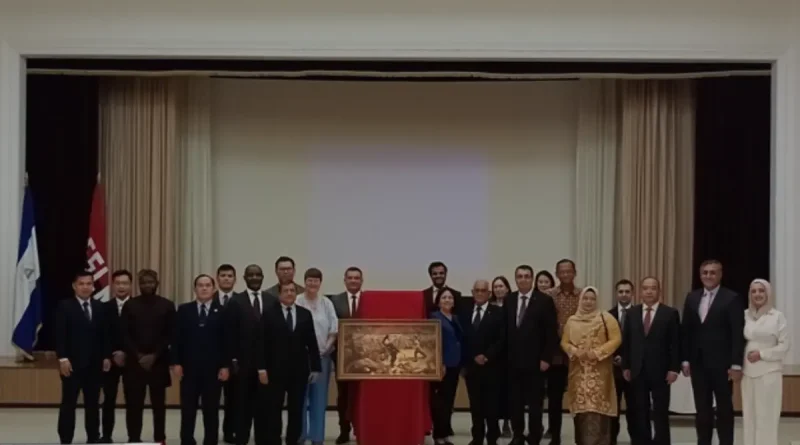 RPD de Corea, Embajada de Nicaragua, conmemoración, independencia, Batalla de San Jacinto,