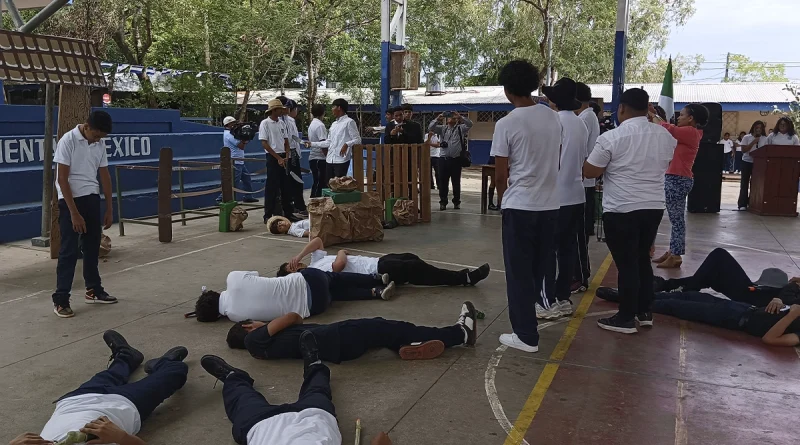 nicaragua, estudiantes, todo san jacinto, fiestas patrias, teatro, colegio experimental mexico,