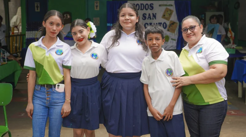 todos san jacinto, colegio planeta verde, nicaragua,
