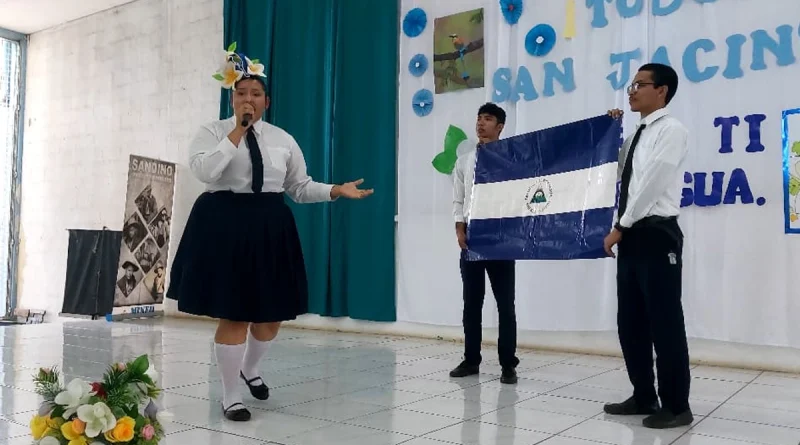 certamen de poesía, escuela normal de managua, docentes poéticos, managua, mined, fiestas patrias 2025, todos san jacinto