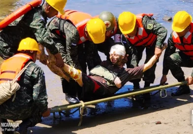 ejercicio multiamenazas, Nicaragua, ejercito de Nicaragua,