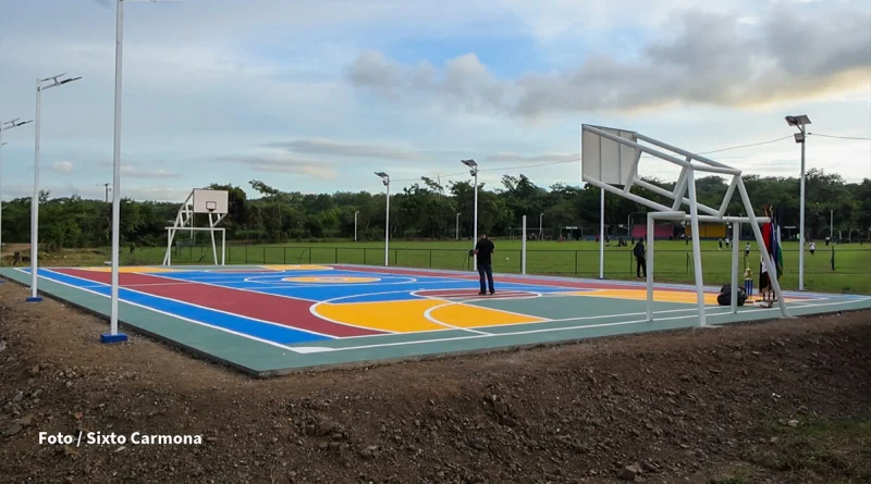 gobierno sandinidta, cancha deportiva, rivas,