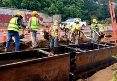 ampliación, Managua, ENACAL, Gobierno Sandinista, Colectoras Sanitarias,