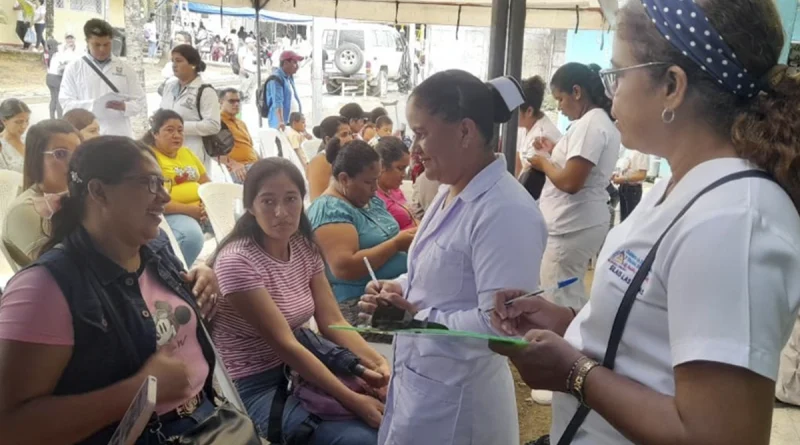 nicaragua, gobierno de nicaragua, siuna, mega feria de salud, feria de salud,