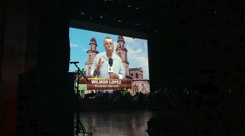 wilmor lopez, homenaje, teatro nacional ruben dario, cultura, gobierno de nicaragua,