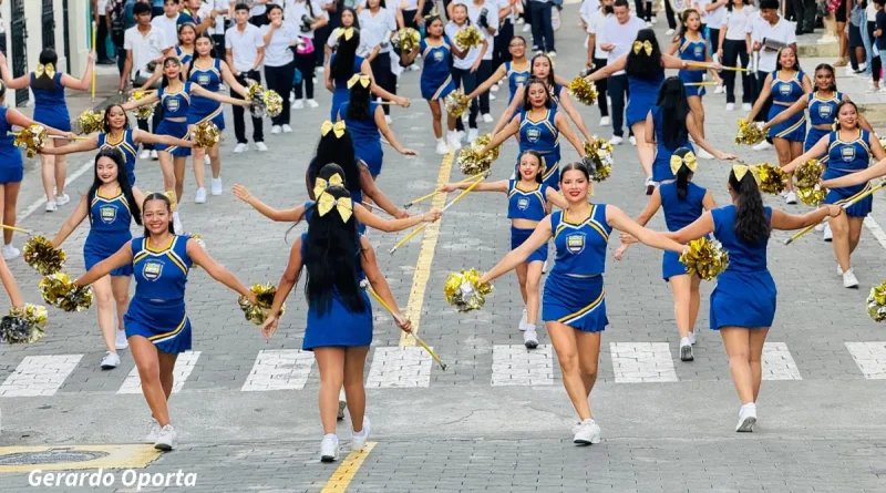 estudiantes, Boaco, desfile escolar, fiestas patrias,
