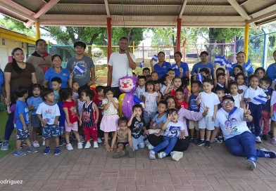 CDi, Villa Libertad, jornada recreativa, Promotoría Solidaria, Juventud Sandinista,