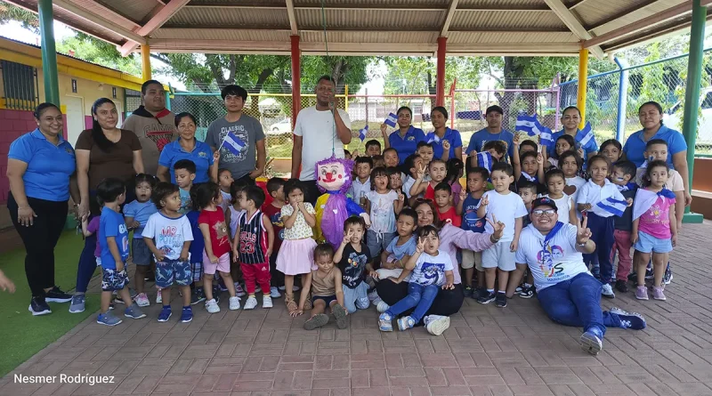 CDi, Villa Libertad, jornada recreativa, Promotoría Solidaria, Juventud Sandinista,