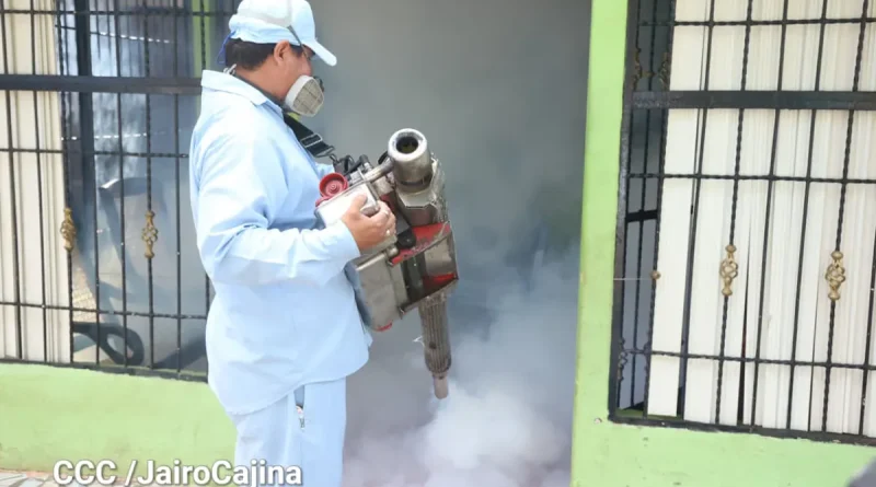 nicaragua, minsa, lucha antiepidemicas, barrio el recreo