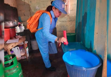 fumigación minsa, minsa, barrio farabundo martí, managua, distrito 5 de managua, lucha antiepidémica, nicaragua