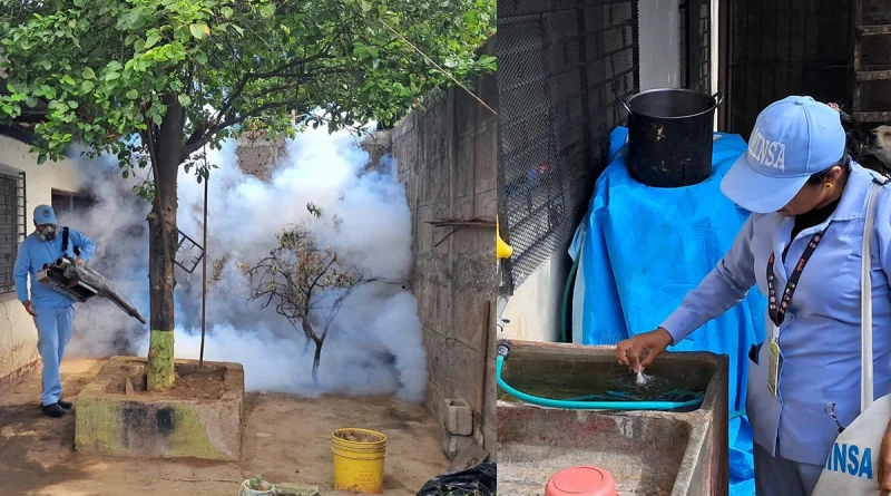 minsa, fumigacion, abatizacion, managua, lucha antiepidemica, nicaragua,