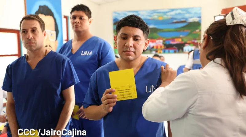 minsa, jornada de vacunacion, sistemas penitenciario, silais,