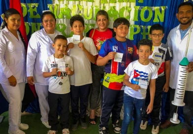 nueva segovia, ocotal, vacunacion vph, minsa, mined, gobierno de nicaragua,