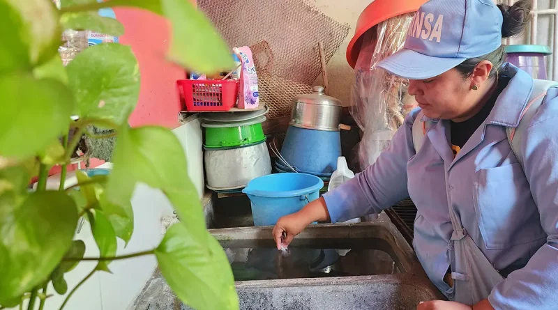 abate, MINSA, brigadista, barrio Hilario Sánchez, Managua, jornada antiepidémica, Ministerio de salud,