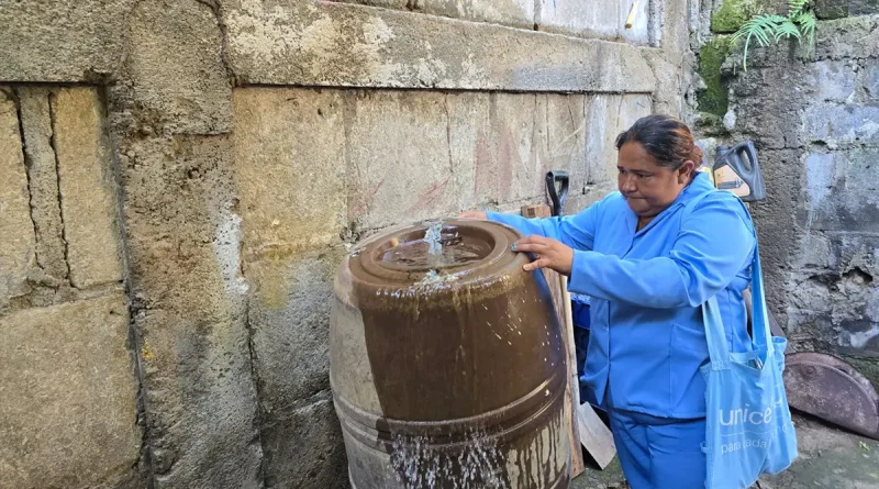 nicaragua, managua, minsa, abatizacion, dengue, mosquitos, lucha antiepidemica, barrio Camilo Ortega