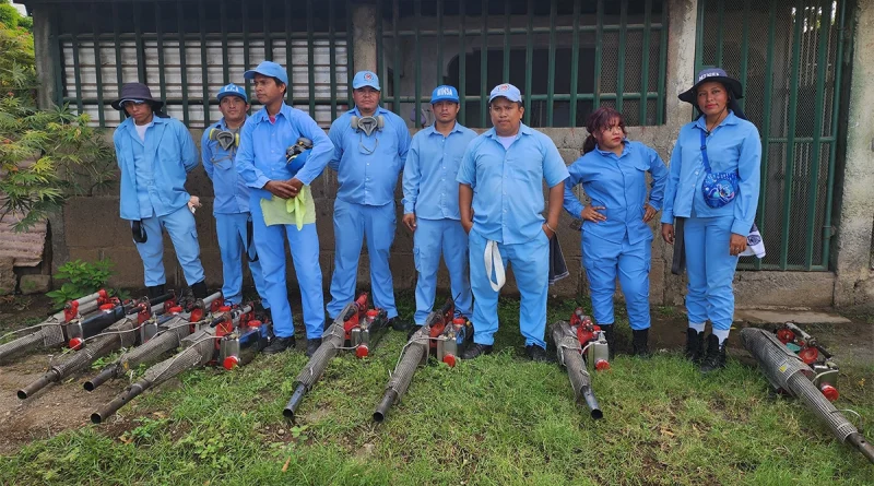 nicaragua, minsa, managua, jornada de abatizacion, antiepidemica, villa reconciliacion norte,