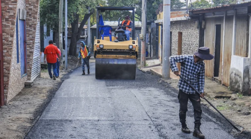 alcaldia de managua, calles para el pueblo, villa reconciliacion,