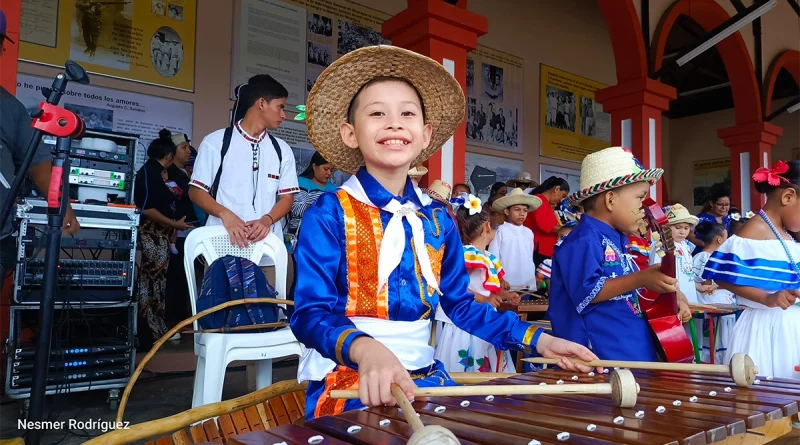fiestas patrias 2025, todos san jacinto, masaya, rondalla de marimbas infantiles, batalla de san jacinto, independencia de centroamérica