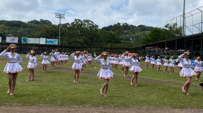 fiestas patrias 2025, todos san jacinto, matagalpa, nicaragua, bandas rítmicas departamentales