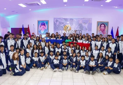 abanderamiento, nicaragua, juegos centroamericanos intermedio, costa rica,
