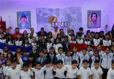 deportes, nicaragua, abanderamiento, juegos estudiantiles centroamericanos, ind,