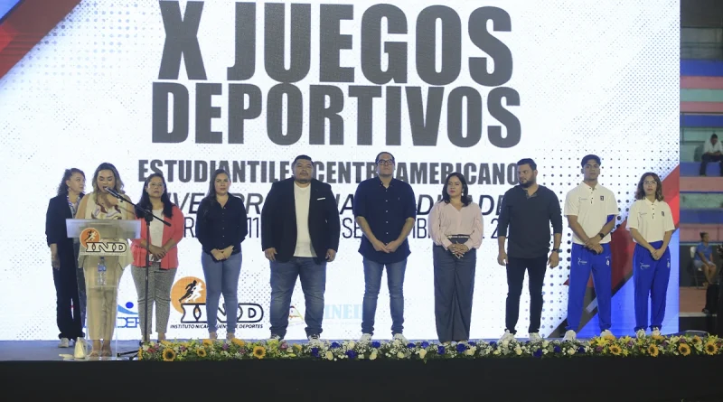 juegos centroamericanos, codicader, ind, movimiento deportivo alexis arguello, mined, fes, policia de nacional,
