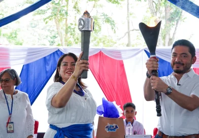 fiestas patrias 2025, antorcha centroamericana, rivas, todos san jacinto, nicaragua, costa rica