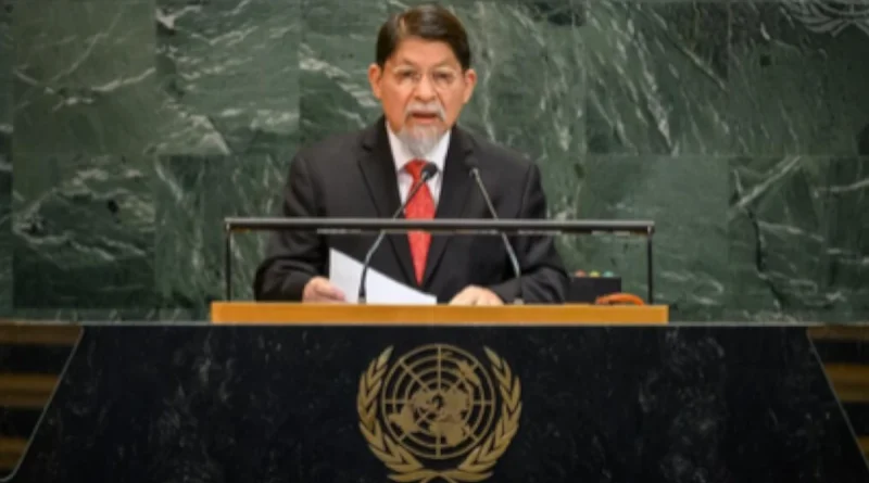 ONU, Denis Moncada, nicaragüa, mensaje, soberanía, autodeterminación, nicargua