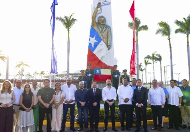 salvador allende, gobierno de nicaragua, homenaje, laureano ortega, valdrack jaentschke,