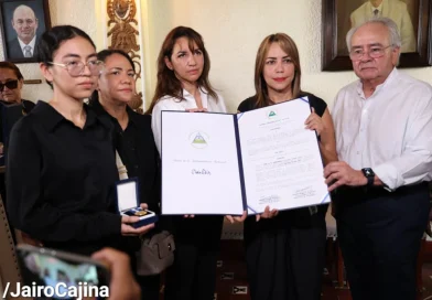 leon, nicaragua, asamblea nacional, dr. benjamin barreto, homenaje postumo,