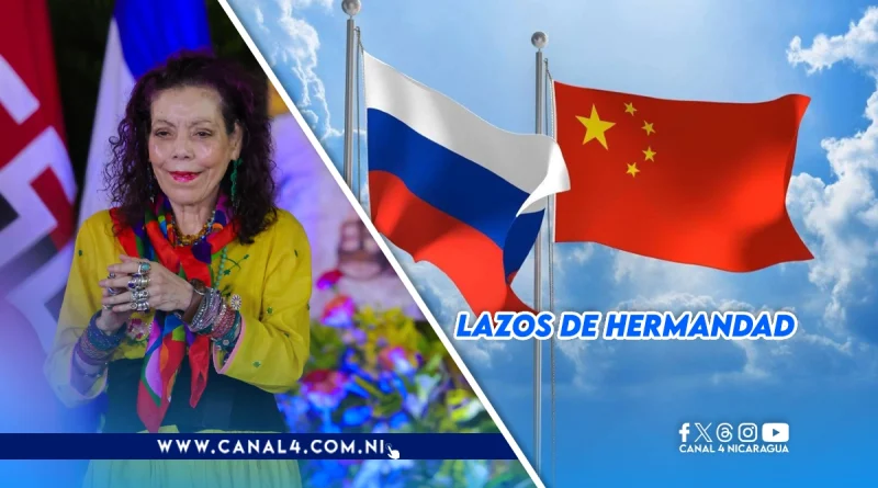 nicaragua, rosario murillo, china, rusia, intercambios,