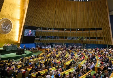 onu, netanyahu, palestina, israel, genocidio, asamblea, diplomacia, protesta, derechos humanos, justicia, seguridad, veto, sur global, consejo de seguridad, hegemonia, occidente, estados unidos, union europea, guerra, descolonizacion