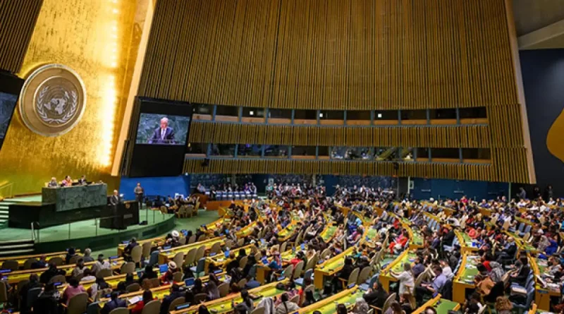 onu, netanyahu, palestina, israel, genocidio, asamblea, diplomacia, protesta, derechos humanos, justicia, seguridad, veto, sur global, consejo de seguridad, hegemonia, occidente, estados unidos, union europea, guerra, descolonizacion