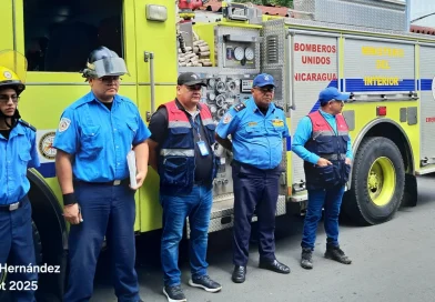 bomberos unidos, nicaraGUa, gobienro de Nicaragua, inspección, mercado oriental,