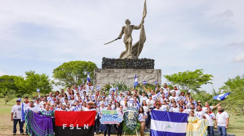 instituciones públicos, gobierno de nicaragua, intur, festival de folclore, tipitapa, managua, fiestas patrias 2025, todos san jacinto, nicaragua