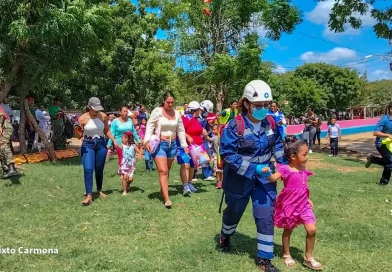 nicaragua, rivas, ejercicio nacional, preparación
