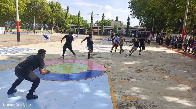 jornada deportiva, Sistema Penitenciario, funcionarios, Fiestas Patrias,