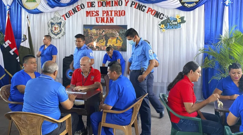 sistema penitenciario, matagalpa, fiestas patrias,