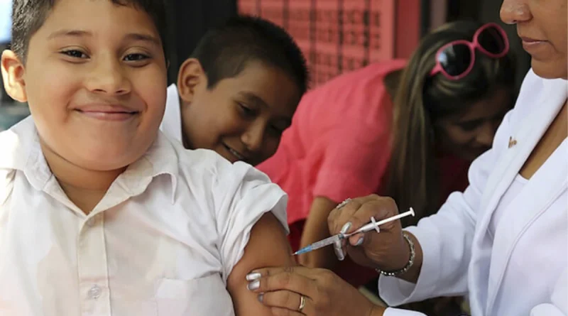 minsa, gobierno de nicaragua, vacunacion vph, nińos varones,