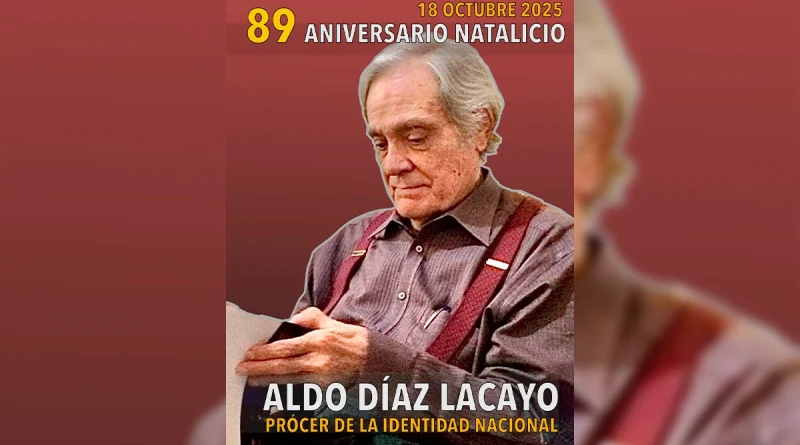 89 años de natalicio, aldo díaz lacayo, opinión, nicaragua