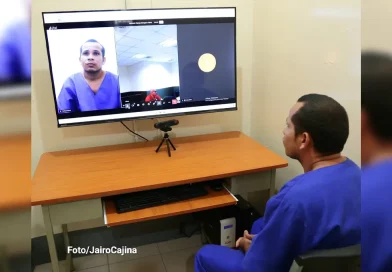 audiencias virtuales, Sistema penitenciario, Tipitapa, sala virtual, sistema judicial,