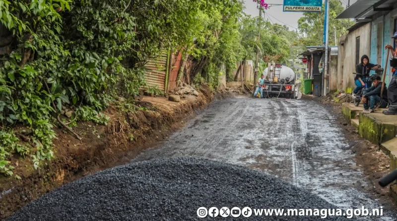 barrio Hilario Sánchez, Managua, calles para el pueblo, rehabilitadas, recorrido, mejora, infraestructura vial,